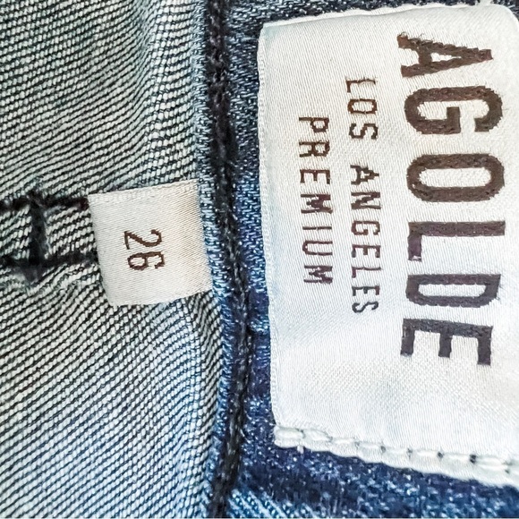 AGOLDE Sophie High Rise Skinny Distressed Jeans - Picture 5 of 13